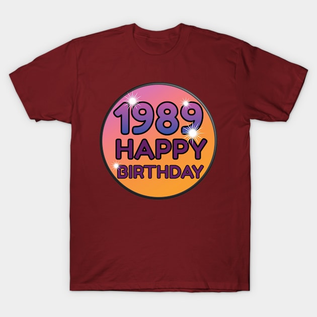 1989 Birthday T-Shirt by emojiawesome